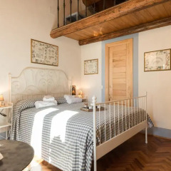Отель La Locanda Di Borghetto Номер Делюкс с различными типами кроватей фото 11