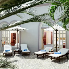 Sunrise Nha Trang Beach Hotel & Spa 4* Улучшенный номер с 2 отдельными кроватями фото 2