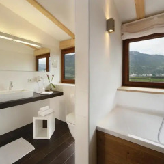 Отель und Residence Johanneshof Италия, Чермес - отзывы, цены и фото номеров - забронировать отель und Residence Johanneshof онлайн ванная фото 2