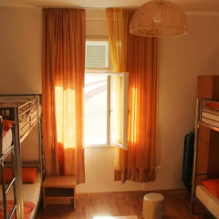 Hostel Split Backpackers Кровать в общем номере с двухъярусной кроватью фото 13
