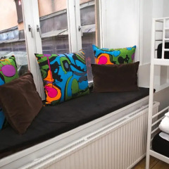 City BackPackers Hostel Кровать в женском общем номере с двухъярусной кроватью фото 7