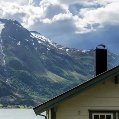 Отель Vollsnes Feriehus 3* Коттедж с различными типами кроватей фото 47