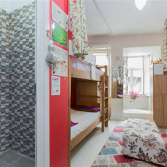 Хостел Istanbul Taksim Green House Кровать в женском общем номере с двухъярусной кроватью фото 7