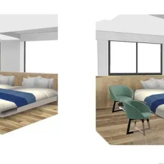 Wired Hotel Asakusa 3* Стандартный номер с 2 отдельными кроватями фото 3