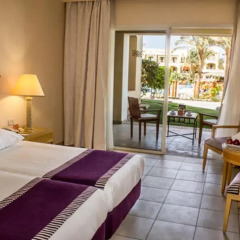 Отель Jaz Makadi Star & Spa 5* Улучшенный номер с различными типами кроватей фото 4