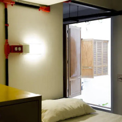 Hostel Mundo Joven Catedral Кровать в общем номере фото 6