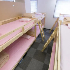 81's Inn Fukuoka - Hostel Кровать в женском общем номере с двухъярусной кроватью фото 3
