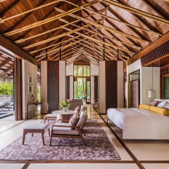 Отель One&Only Reethi Rah 5* Вилла с различными типами кроватей фото 9