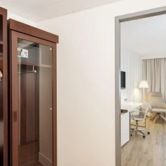Hotel NH Düsseldorf City Nord 4* Стандартный номер разные типы кроватей фото 9