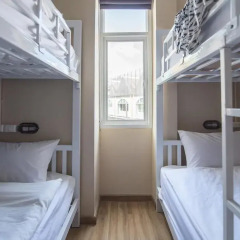 Fin Hostel Co Working Кровать в общем номере с двухъярусной кроватью фото 5