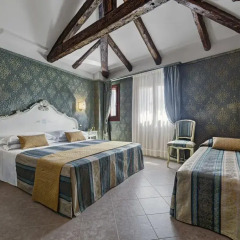 Отель Antica Locanda al Gambero 3* Стандартный номер с различными типами кроватей фото 10