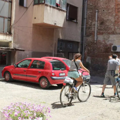 Bicycle Belgrade Hostel Белград парковка