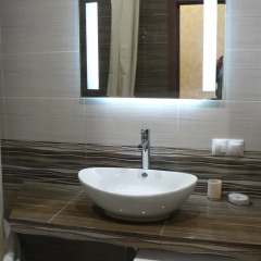 Гостиница Two-bedroom aparment on Gornaya ванная фото 2