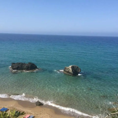 Отель Corfu Glyfada Menigos Resort пляж фото 2