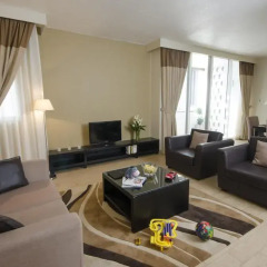 Апартаменты The Apartments Dubai World Trade Centre 3* Улучшенные апартаменты с 2 отдельными кроватями фото 7