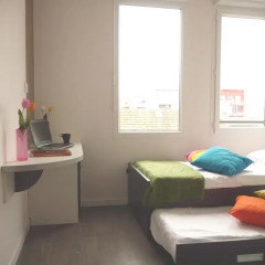 Отель Montempô Apparthôtel Lyon Sud Франция, Лион - 1 отзыв об отеле, цены и фото номеров - забронировать отель Montempô Apparthôtel Lyon Sud онлайн комната для гостей фото 2