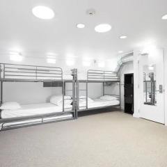 HighRoad Hostel DC Кровать в общем номере с двухъярусной кроватью фото 15