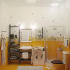 Гостиница Edem Apartmants in Lviv 2 ванная