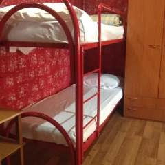 Отель HostelRoma Кровать в женском общем номере с двухъярусной кроватью фото 4
