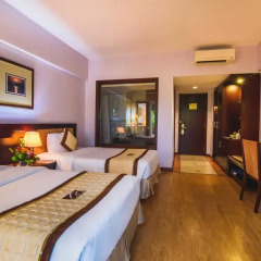 Mondial Hotel Hue 4* Номер Делюкс с различными типами кроватей фото 12