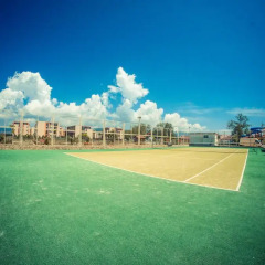 Отель Nessebar and Holiday Fort Apartments Болгария, Солнечный берег - отзывы, цены и фото номеров - забронировать отель Nessebar and Holiday Fort Apartments онлайн спортивное сооружение