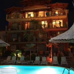 Отель Family hotel Tropicana Болгария, Равда - отзывы, цены и фото номеров - забронировать отель Family hotel Tropicana онлайн бассейн фото 2