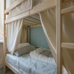 Green Hostel Кровать в общем номере с двухъярусной кроватью фото 7