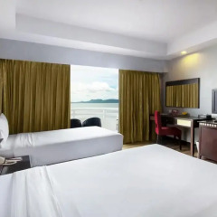Отель D Varee Jomtien Beach 4* Улучшенный номер с различными типами кроватей фото 5
