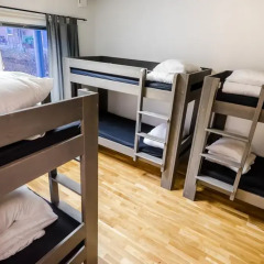 Hostel Snoozemore Номер с общей ванной комнатой с различными типами кроватей (общая ванная комната) фото 4