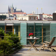 Апартаменты Langhans Apartments Прага балкон