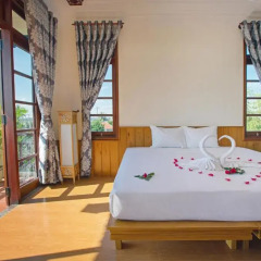 Отель Tropical Garden Homestay Villa 2* Стандартный номер с двуспальной кроватью фото 3