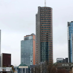 Отель Ecotel Vilnius 3* Стандартный номер с различными типами кроватей фото 14