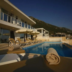 Lumiere Villas Турция, Калкан - отзывы, цены и фото номеров - забронировать отель Lumiere Villas онлайн бассейн фото 3