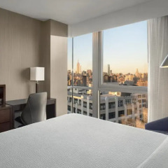 Отель Courtyard by Marriott New York Manhattan/SoHo 3* Стандартный номер с различными типами кроватей фото 2