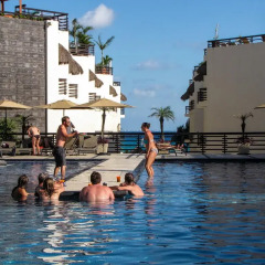 Отель Aldea Thai by Ocean Front Плая-дель-Кармен бассейн фото 3