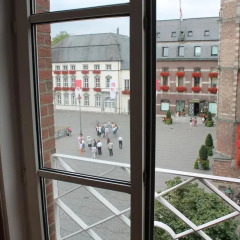 Hotel Am Rathaus Дюссельдорф балкон