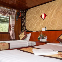 Отель Halong Fantasea Cruise 3* Номер Делюкс с 2 отдельными кроватями фото 8