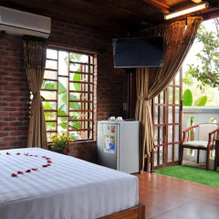 Отель Seaside An Bang Homestay 2* Улучшенный номер с различными типами кроватей