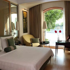 Отель Trident, Gurgaon 5* Стандартный номер с различными типами кроватей фото 3