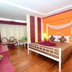 Отель Aonang Ayodhaya Beach Resort 5* Улучшенный номер с различными типами кроватей фото 8