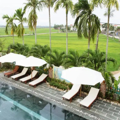 Отель Hoi An Golden Rice Villa 2* Номер Делюкс с различными типами кроватей фото 3