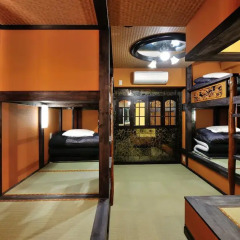 Отель Khaosan World Asakusa Ryokan Кровать в общем номере фото 14
