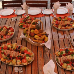 Отель Mashovhela Bush Lodge питание