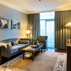 Гостиница Rixos Almaty комната для гостей фото 4