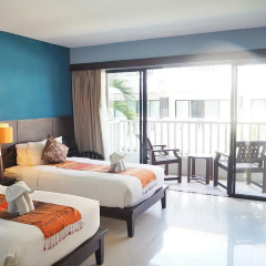 Отель Aonang Buri Resort 4* Улучшенный номер с различными типами кроватей фото 6