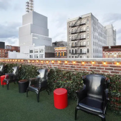 Отель The Bowery House США, Нью-Йорк - отзывы, цены и фото номеров - забронировать отель The Bowery House онлайн приотельная территория