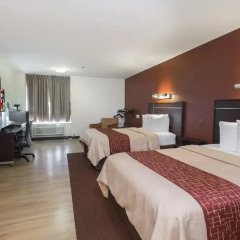 Отель Red Roof Inn PLUS+ Columbus Downtown - Convention Center 2* Номер Делюкс с различными типами кроватей фото 3