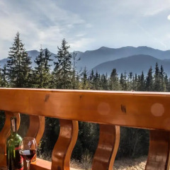 Отель Apartamenty Widokowy Tatry Zakopane Косцелиско балкон