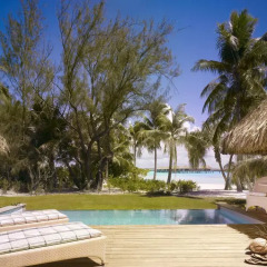 Отель Four Seasons Resort Bora Bora бассейн фото 3