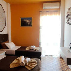 Minoa Hotel 2* Стандартный номер с различными типами кроватей фото 6